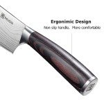 PAUDIN 7" Nakiri Knife - Sharp & Versatile Chef's Tool