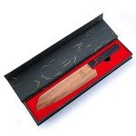 KATSU 8-inch Kiritsuke Chef Knife - Damascus