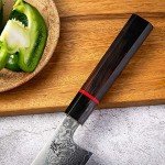 KATSU 8-inch Kiritsuke Chef Knife - Damascus