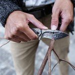 Handmade Damascus Steel Folding Pocket Knife