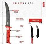 Precision 9-Inch Stiff Fillet Knife with Grip