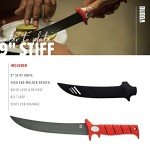Precision 9-Inch Stiff Fillet Knife with Grip