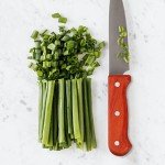 DOITOOL 2-Piece Natural Wood Knife Handle Set