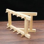 Five-Tier Wooden Knife Rack for Precision Knives