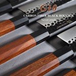 KEEMAKE 7-Inch Nakiri Vegetable Knife - Japanese Steel