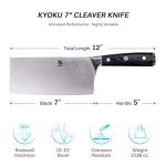 Kyoku Samurai Series 7” Cleaver Knife