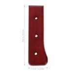 2-Pack Wooden Handles for Sashimi Knives