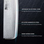Kyoku Shogun 7" Nakiri Knife - VG10 Damascus