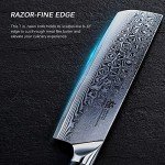 Kyoku Shogun 7" Nakiri Knife - VG10 Damascus