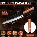 9-Inch Huusk Kiritsuke Chef Knife - High Carbon