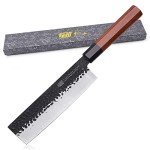 Findking Dynasty Japanese Nakiri Kitchen Knife 7