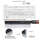 Findking Dynasty Japanese Nakiri Kitchen Knife 7