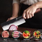 Findking Dynasty Japanese Nakiri Kitchen Knife 7