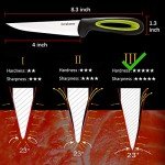 Precision Japanese Ceramic Utility Knife Set - 4-Inch