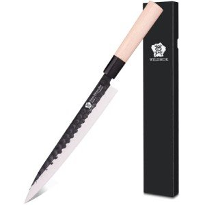 WILDMOK 10-Inch Left-Handed Sushi Knife