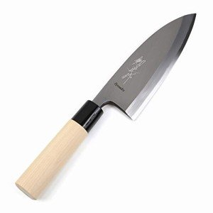 Syosaku Japanese Sushi Chef Knife - 6" Deba