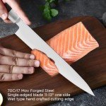 KANKIKUSUI 9.3" Left-Handed Sashimi Knife Set