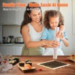 Sushi Making Kit with Japanese Knives & Tools