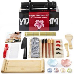 25-in-1 Deluxe Sushi Making Kit with Knife