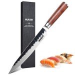 Huusk 8-Inch Japanese Slicing Knife – Hand Forged
