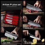 Mitsumoto Sakari 4-Piece Japanese Knife Set