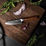 Aisyoko 5" Santoku Knife - VG-10 Damascus Steel