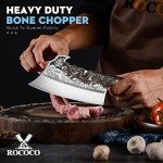 ROCOCO Heavy-Duty Dragon Butcher Cleaver Knife
