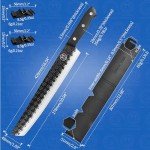 XYJ 11.5-Inch Japanese Chef Knife with Edge Guard