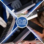 XYJ 11.5-Inch Japanese Chef Knife with Edge Guard