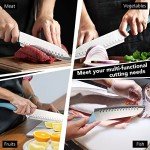 Dsmile 7-Inch Japanese Chef's Knife Set