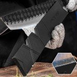 XYJ 11.5-Inch Japanese Chef Knife with Edge Guard