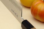 Yoshihiro VG10 6.5'' Nakiri Knife with Ambrosia Handle