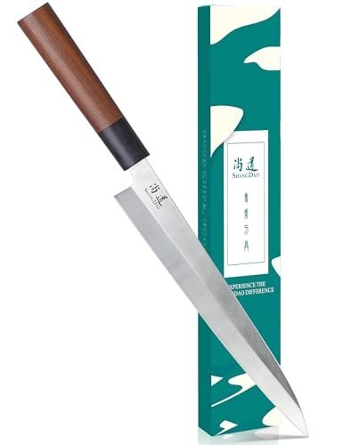 10-Inch SHANGDAO Sushi Sashimi Knife, Yanagiba