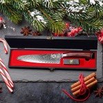 Mitsumoto Sakari 7.5 Inch Damascus Chef Knife