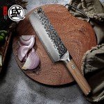 Mitsumoto Sakari 7-Inch Nakiri Vegetable Knife