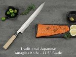 Hollory 11.5" Japanese Sashimi Knife – Super Sharp