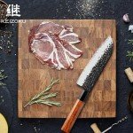 KEIZOKU 7-Inch Japanese Gyuto Santoku Knife