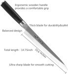 Sumteene 9.5" High Carbon Sushi Knife
