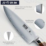 HOSHANHO 8-Inch Japanese Chef Knife – Ultra Sharp