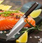 Left-Handed Japanese Sushi Deba Knife (180mm)