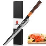 10.5-Inch Hand Forged Japanese Sashimi Knife