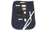 Yoshihiro Dark Navy Knife Pouch for Sushi Chefs
