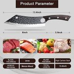 8-Inch Purple Dragon Japanese Butcher Knife