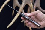 Handmade 9" Damascus Steel Straight-Spine Knife