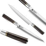 XINZUO 11" Yanagiba Sashimi Knife with Wooden Sheath