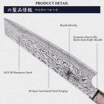 Mitsumoto Sakari 8" Handmade Japanese Kiritsuke Knife