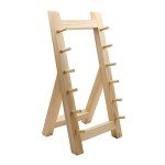 Japanese Wooden Knife Rest - 6 Layer Holder