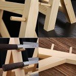 Japanese Wooden Knife Rest - 6 Layer Holder