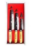 Japanese Santoku Chef Knife Set – 3 Pieces