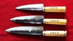 Japanese Santoku Chef Knife Set – 3 Pieces